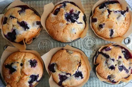 Jordan Marsh’s Blueberry Muffins