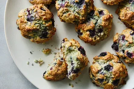 Easy Blueberry Cream Scones