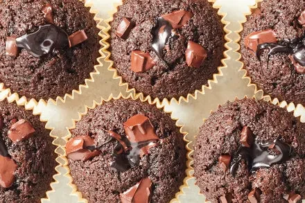 Molten Chocolate Muffins