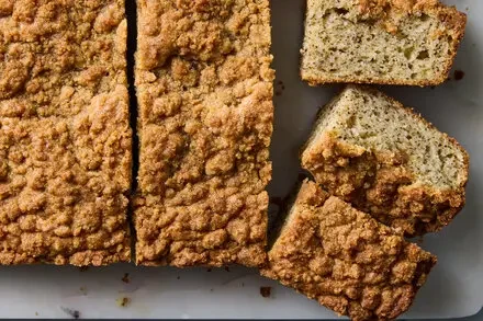 Earl Grey Cardamom Crumb Cake
