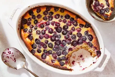 Blueberry-Ginger Clafoutis: A French-Inspired Dessert with a Twist
